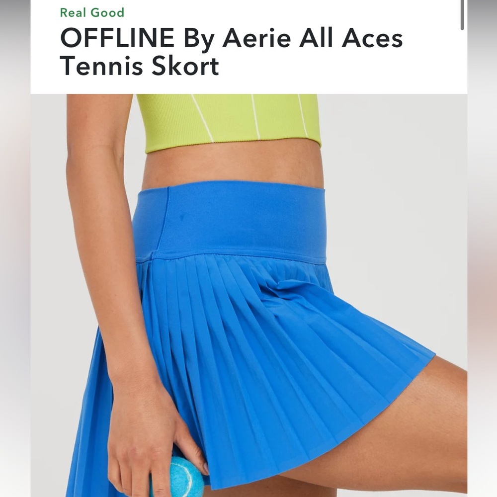 OFFLINE By Aerie All Aces Tennis Skort